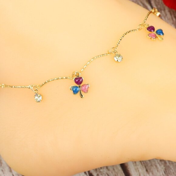 "Dainty Anklet for Women – Elegant Everyday Jewelry & Perfect Gift | MLCRC1025 - Picture 1 of 10